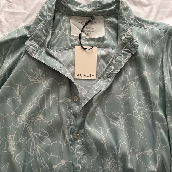 ACACIA MOMBASA TENCEL TOP 22 MOOREA SIZE P NWT - Picture 6 of 9